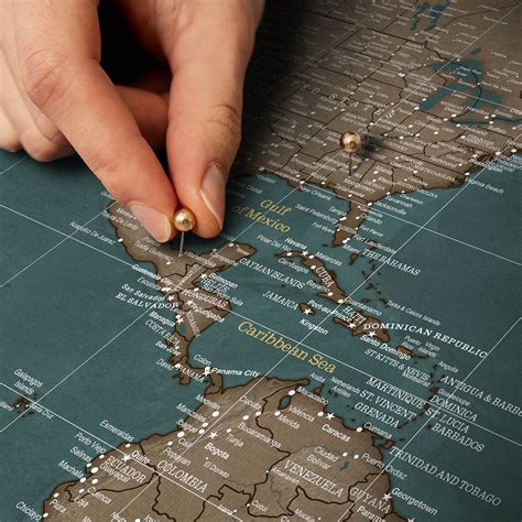 Push Pin World Map 的图像结果