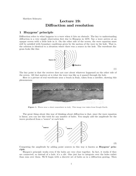 Image result for Diffraction Lecture
