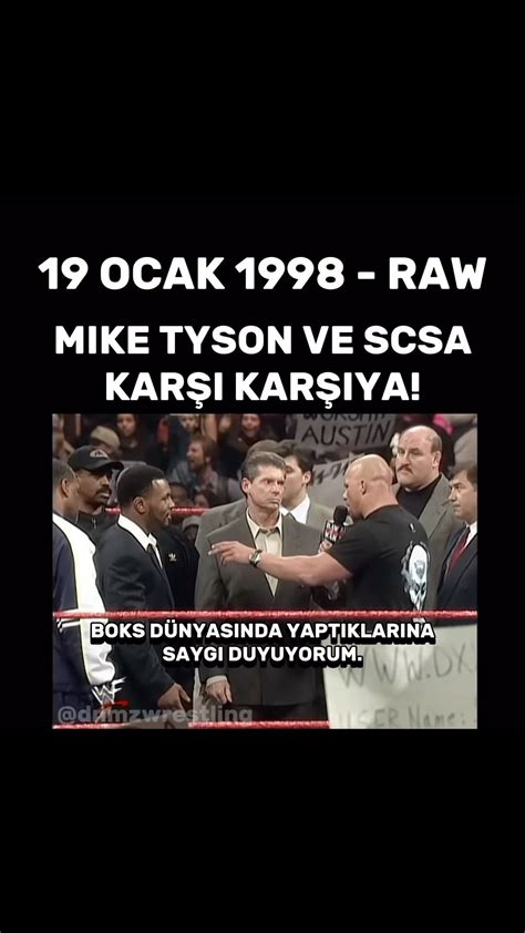 DNMZ WRESTLING | 19 Ocak 1998 tarihindeki RAW’da, Mike Tyson ve Stone ...