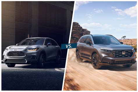 Compared: 2023 Honda HR-V vs. 2023 Honda CR-V | Capital One Auto Navigator