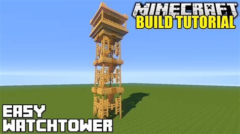 Image result for Minecraft Watchtower Tutorial