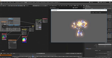 Dissolve Effect Tutorial 的图像结果