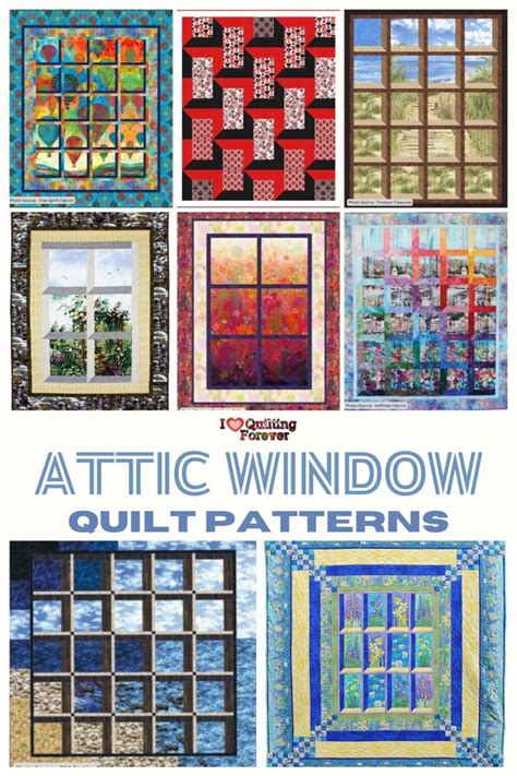 Image result for Attic Window Quilt Variations