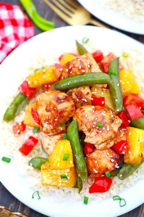 Pineapple Teriyaki Chicken Recipe - Sweet and Savory Meals