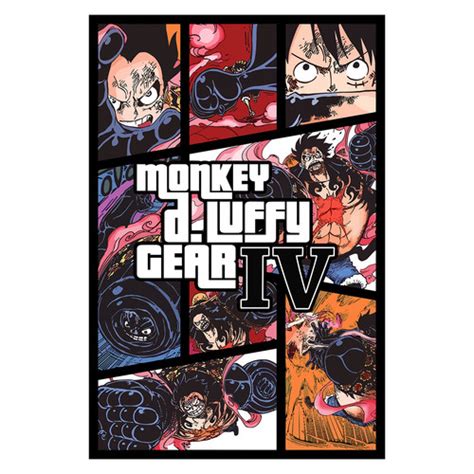 Monkey D Luffy IV Poster | Kotian