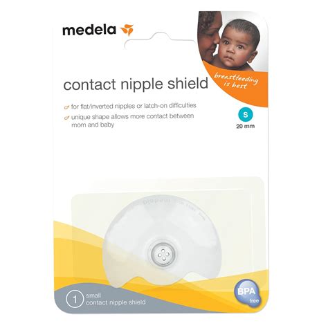 Amazon.com : Medela Contact Nipple Shield for Breastfeeding, Medium ...