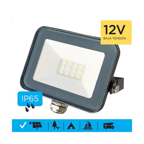 Outdoor LED Flood Light 12V IP65 10W - CristalRecord
