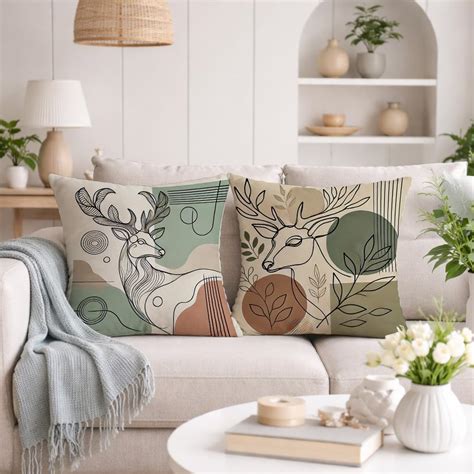 Buy STITCHNEST Ethnic Motifs Printed Poly Cotton Cushion Covers, Set of ...
