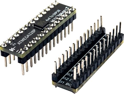 Buy ATMEGA328P-PU ATmega328 with UNO R3 bootloader SMD to PDIP-28 (2pcs ...