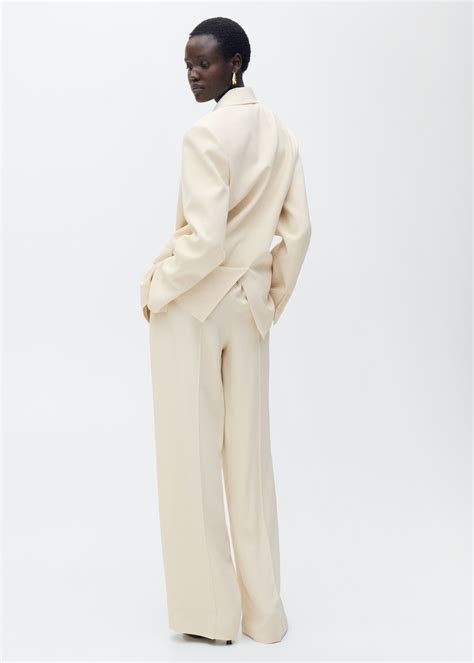 Double-breasted suit jacket - Women | MANGO USA