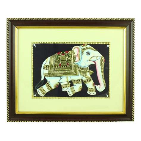 TANJORE PAINTING ELEPHANT