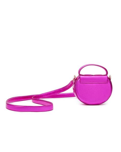 Buy Electric Pink Leather The Micro Bag Online - Fizzy Goblet