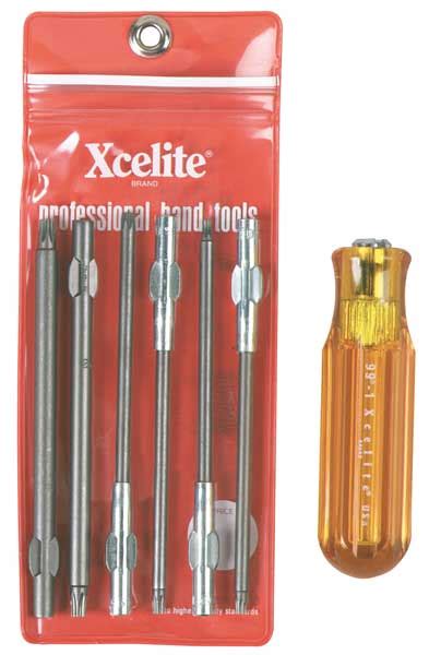Xcelite Precision Screwdriver Set, Torx(R), 7 pcs 99XTD7N | Zoro