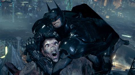 Batman: Arkham Knight, taking down the Man-Bat.