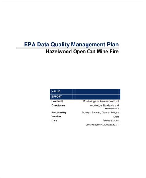 Image result for Data Management Plan Template