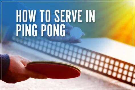 Image result for Tutorial SERVIS Ping Pong