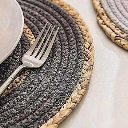 Dining Delight Grey Placemats – Ikkasa