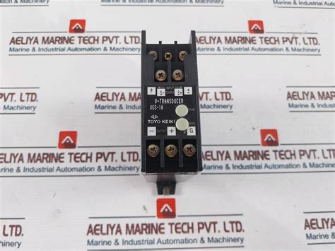 Toyo Keiki Vgs-1A V-transducer Class 0.5 50/60Hz – Aeliya Marine Tech