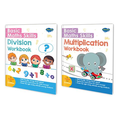 Buy Basic maths skills workbook | set of 2 books | Multiplication ...