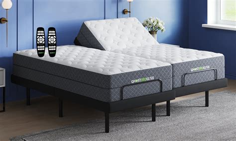 Queen Size Split Adjustable Beds BEDGEAR | Flex SH Adjustable Base: