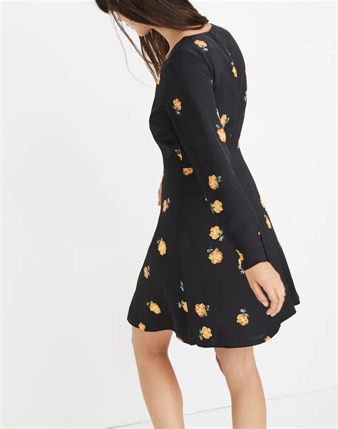 Lilyblossom Button-Front Dress in Floating Florets | Madewell