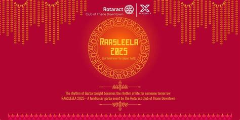 Raasleela2025 Rotaract club of Thane Downtown | navratri Tickets Mumbai ...