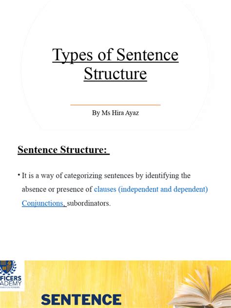 Types of Sentence Structures 的图像结果
