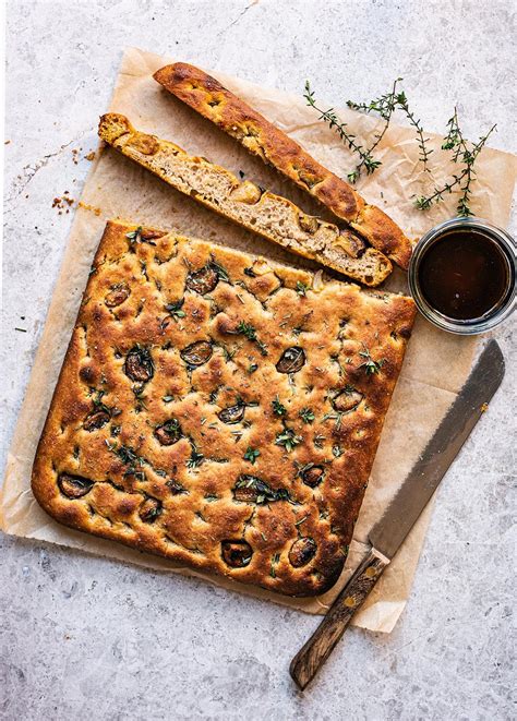 focaccia sourdough bread