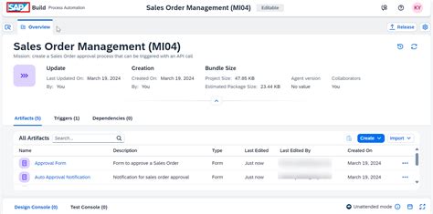 Run the Sales Order Business Process | SAP Tutorials