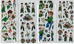 Super Easy 0.9 cm Ben10 Character Puffy 3D Cute Funny Stickers (20 ...