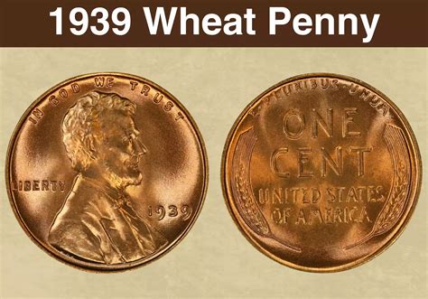 1939 Wheat Penny Coin Value (Errors List, "D", "S" & No Mint Mark Worth ...