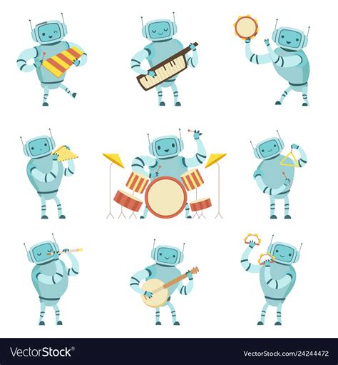 Image result for Robots Playing Musical Instruments