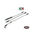 Kit 3 Tubi Freni Allungati Per Suzuki Jimny Benzina e Diesel