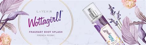 Buy Layer'r Wottagirl French Peony Body Splash Spray For Women 135Ml ...
