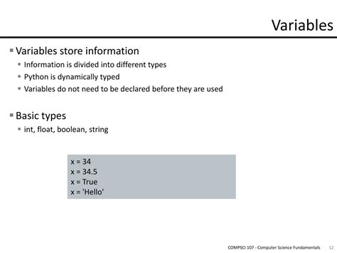 Image result for Variable in Computer Science