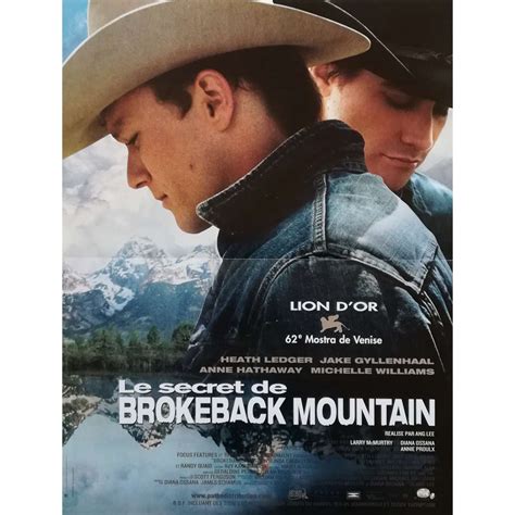 BROKEBACK MOUNTAIN Movie Poster 15x21 in.
