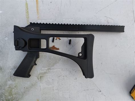 GEN 2 HAVOC 12 inch 37MM launcher Stand alone stock adaptor full kit ...