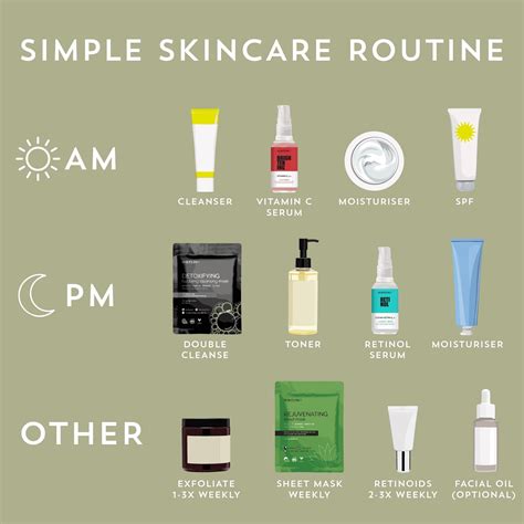 Skincare Routines | Simple skincare routine, Skin care, Skin care routine order