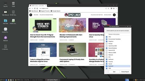 Linux Lite 64-Bit 的图像结果