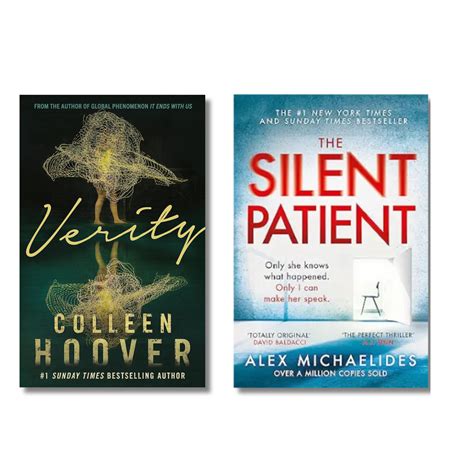 (Combo 2 Book) Verity + The Silent Patient (Paperback) - Gyaanstore