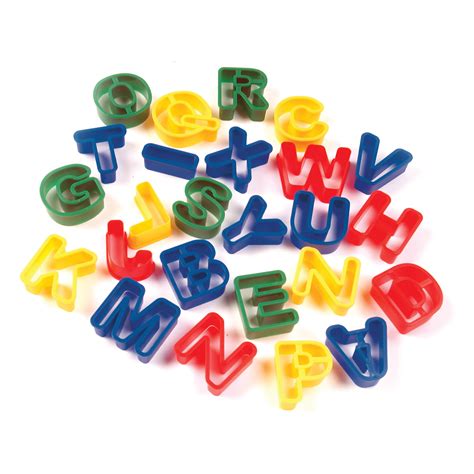 Cookie Cutters – Alphabet – Crafts and More