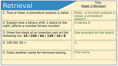 Image result for OCR Computer Science Paper 2 Revision