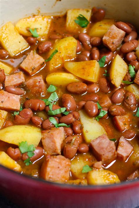 Puerto Rican Food - Best Puerto Rican Rice and Beans - IzzyCooking