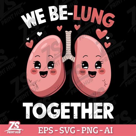We Be-lung Together SVG PNG Digital Download, Funny Valentine's Clipart ...