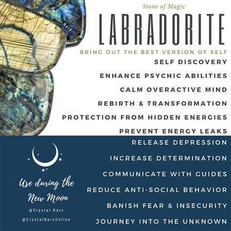Labradorite | Crystal healing stones, Crystals healing properties ...