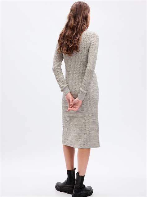 Textured Midi Sweater Dress | Gap