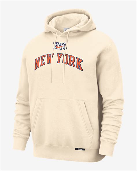 New York Knicks City Edition Men's Nike Basketball Club Pull-Over ...
