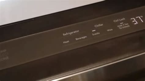 Image result for GE Refrigerator Control Settings