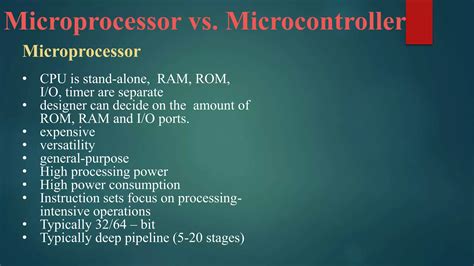 Microprocessor vs Microntroller 的图像结果