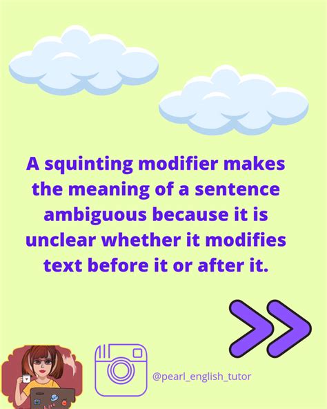 Image result for Squinting Modifier Examples